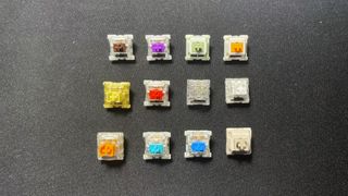 Types of mechanical keyboard switches